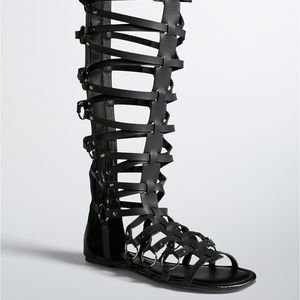 Torrid Insider Gladiator Knee Sandals (10W), NWT